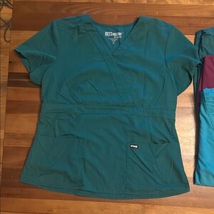 Lot of 4 Grey's Anatomy Women's Scrub Tops